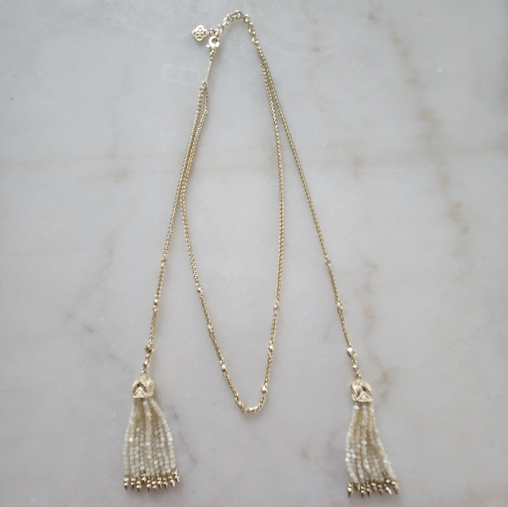 Kendra Scott Monique lariat necklace